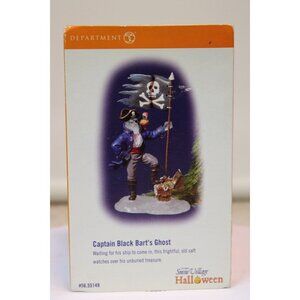 Dept 56 Halloween Village - Captain Black Bart's Ghost